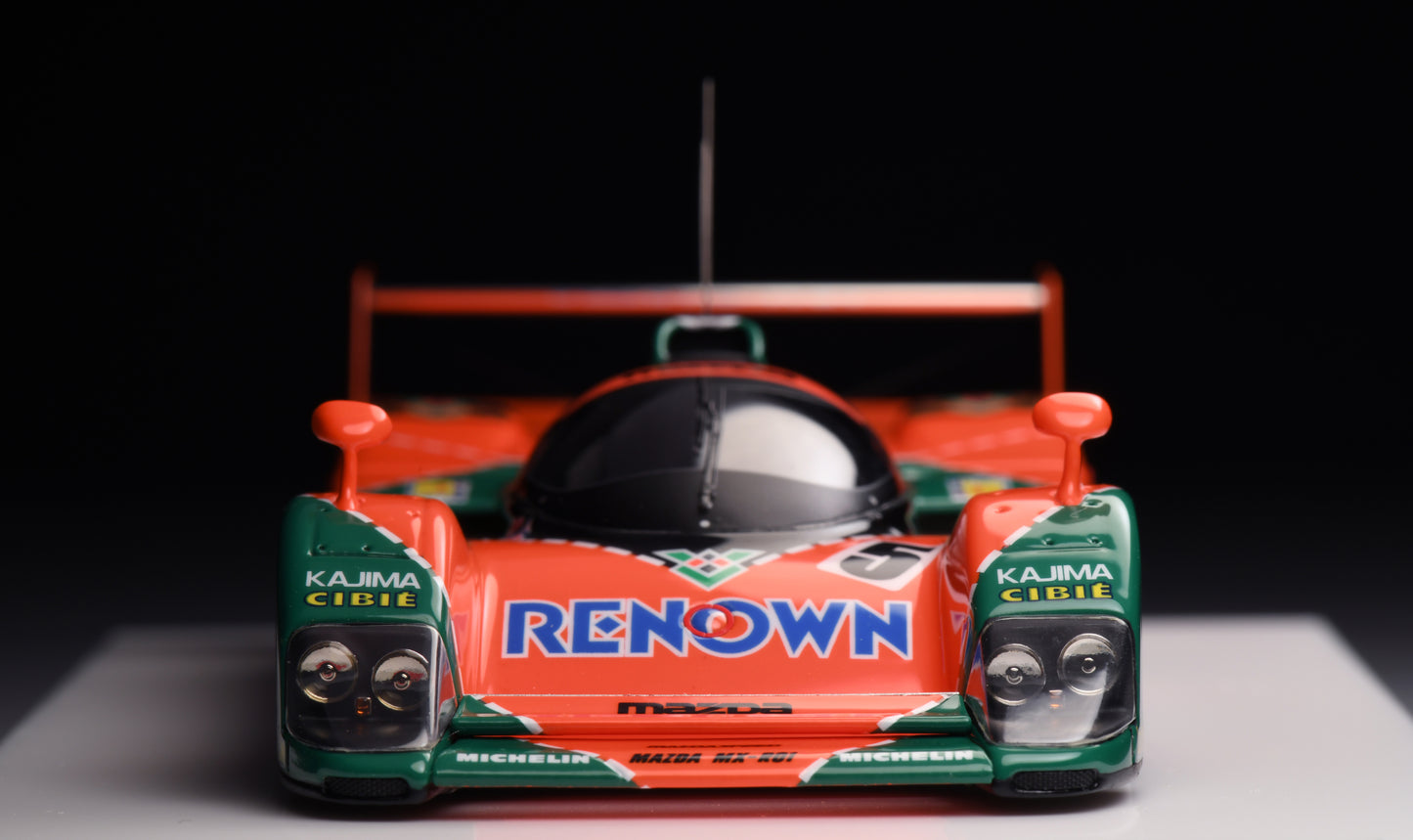 1:43 MakeUp Mazda MX-R01"RENOWN"LeMans 1992 No.5 4th EM312