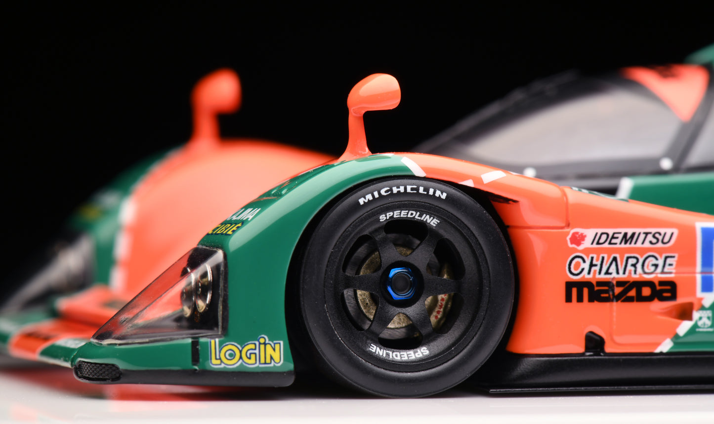 1:43 MakeUp Mazda MX-R01"RENOWN"LeMans 1992 No.5 4th EM312