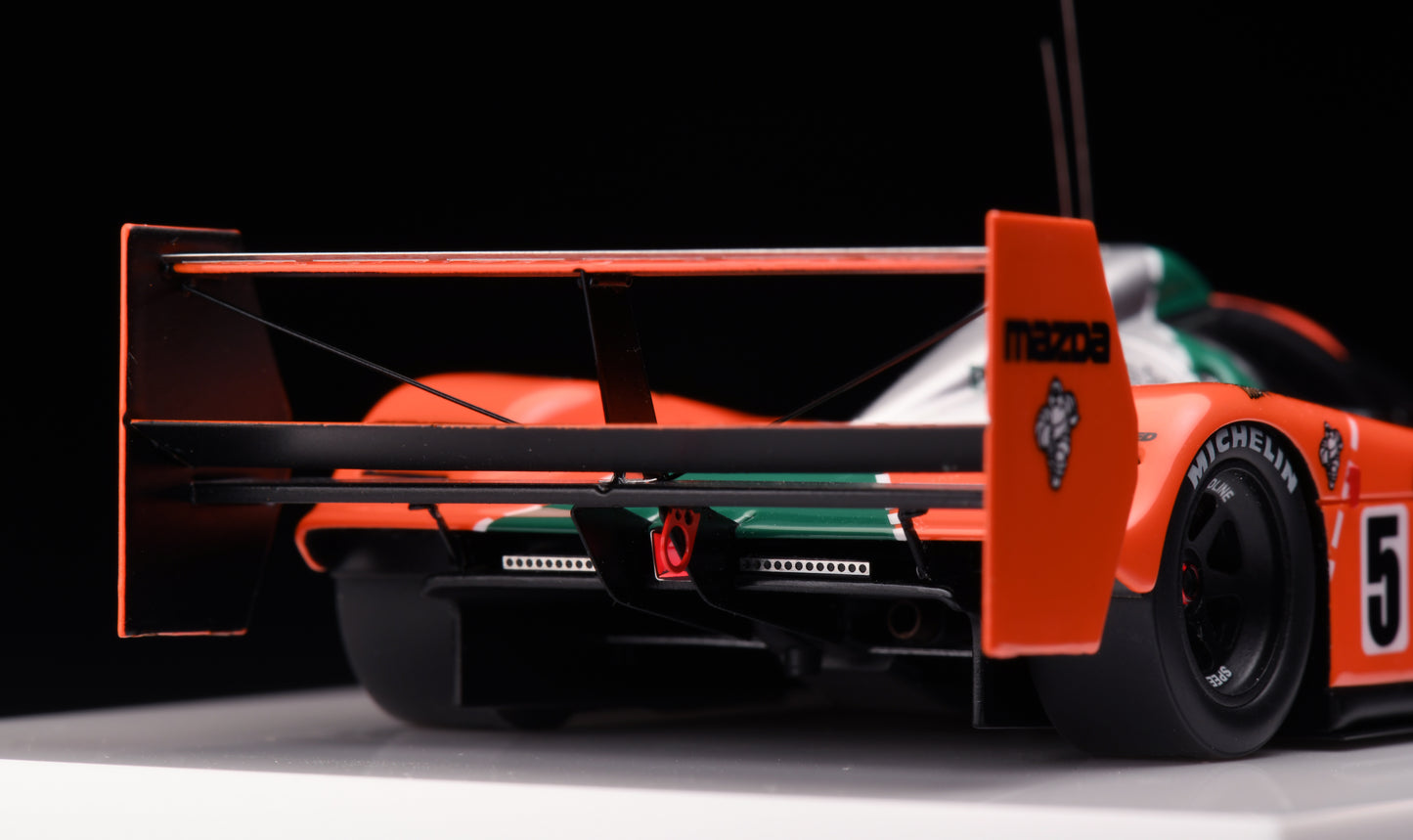 1:43 MakeUp Mazda MX-R01"RENOWN"LeMans 1992 No.5 4th EM312