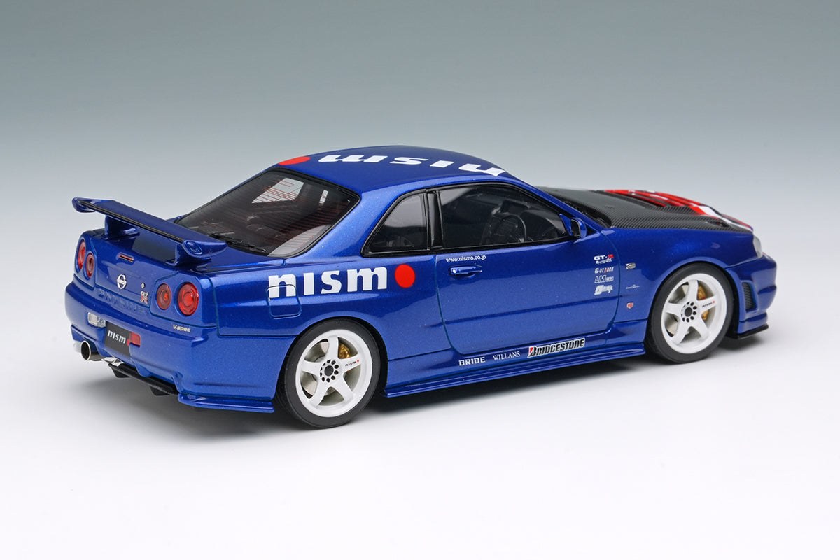 Pre-Order 1:43 NISSAN SKYLINE GT-R (BNR34 NISMO R-tune) Launch Version Tokyo Auto salon 2000 EM771