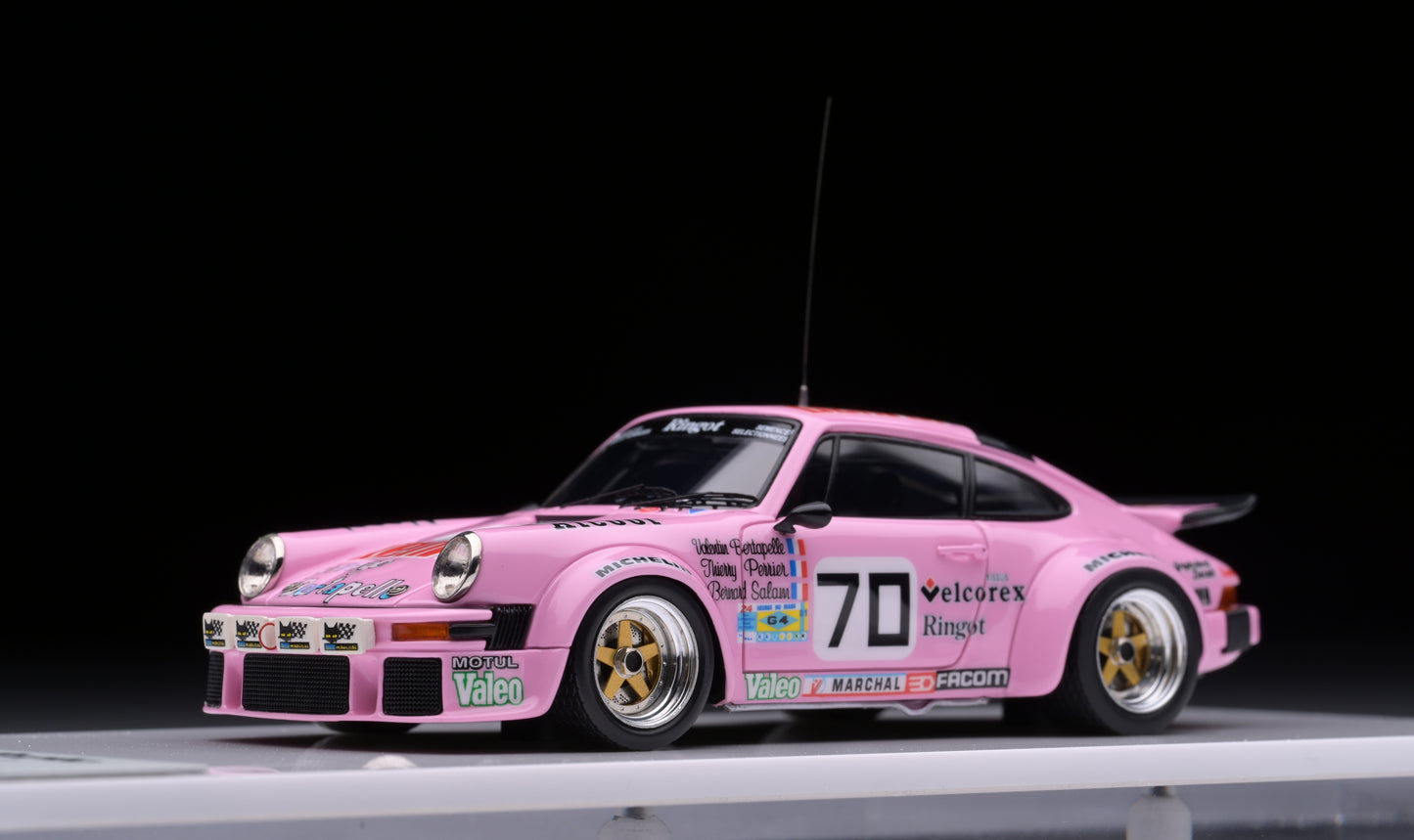 1:43 MakeUp Porsche 934 "Thierry Perrier" 24h Le Mans 1981 Class winner No.70 EM296