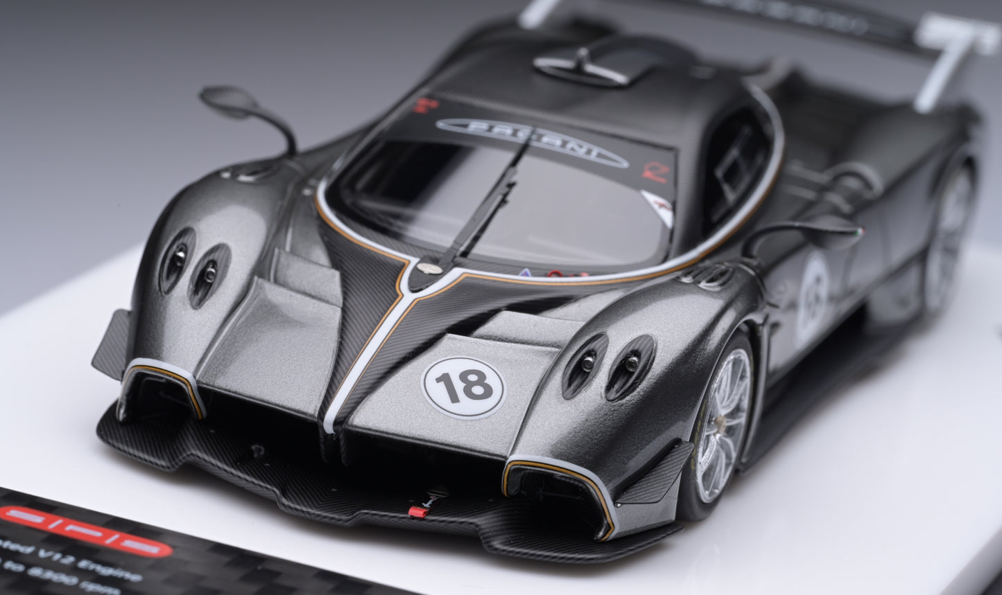 1:43 Figart Model Pagani Huayra R Grigio Knockhill/Black Mamba Carbon Matt #18
