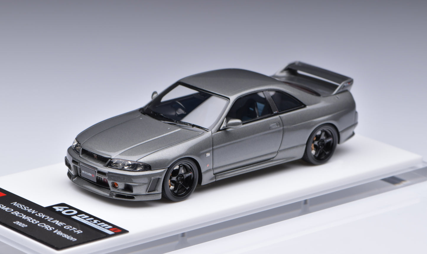 1:43 MakeUp Nissan Skyline GT-R(NISMO BCNR33 CRS Version)2022 EM770