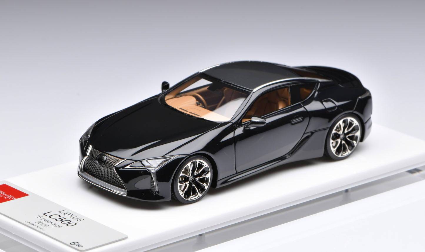 1:43 MakeUp Lexus LC500 "S Package"2020 EM557D Black