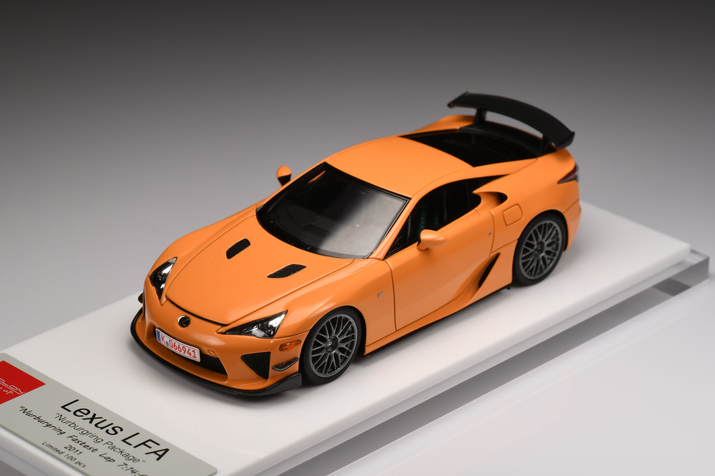 1:43 MakeUp Lexus LFA Nurburgring Package "Nurburgring Fastest Lap 7:14:64" 2011 EM778