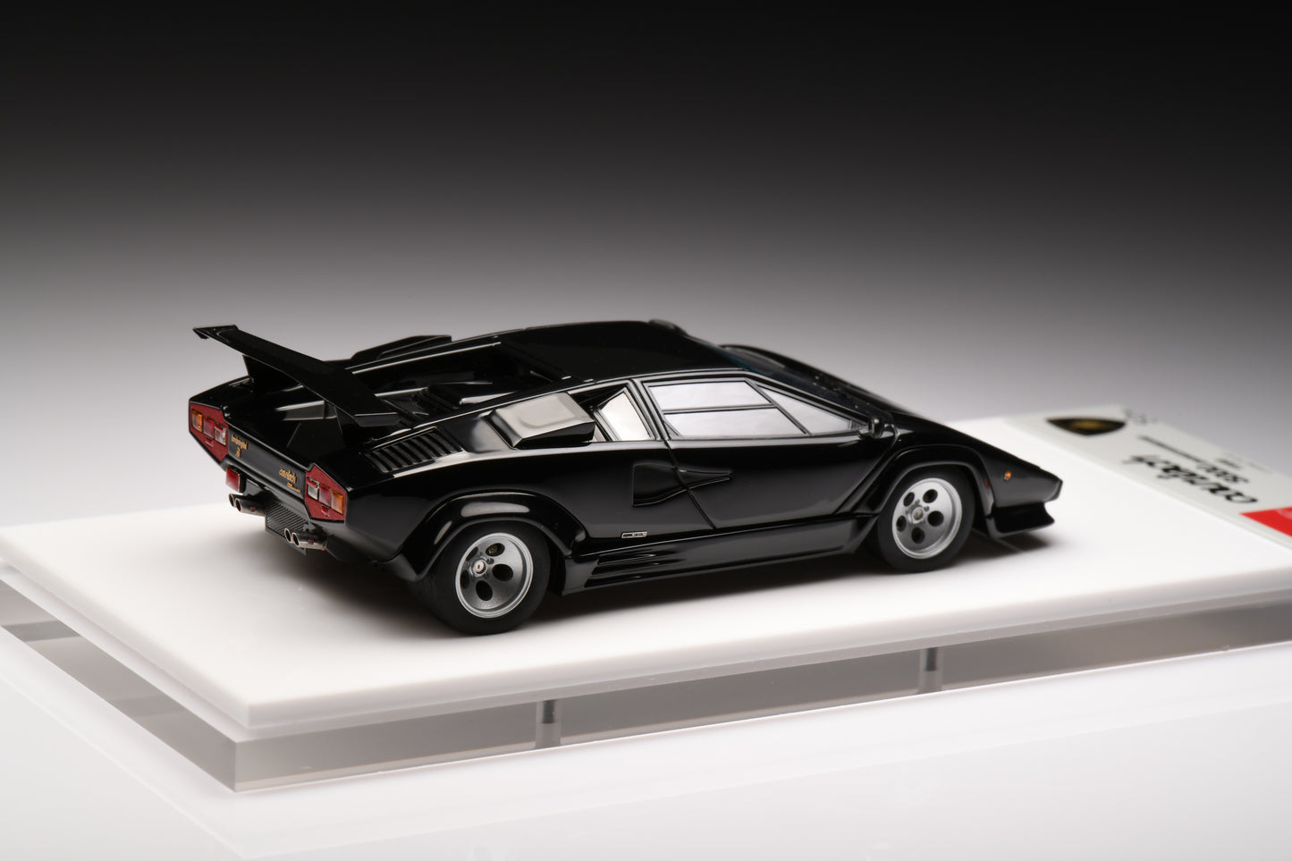 1:43 MakeUp Lamborghini Countach LP5000 QV 1988 with Rear wing EM652G Limited 50 pcs