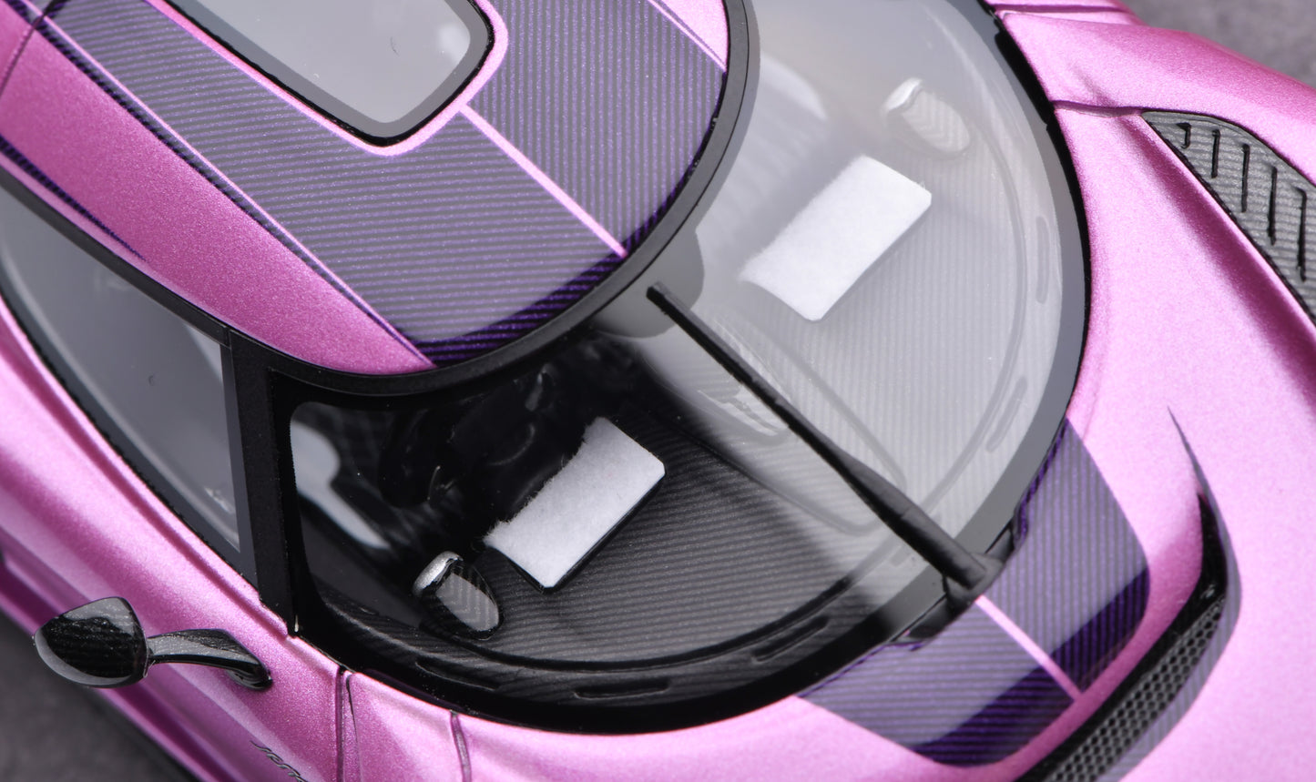 1:43 Gryning Koenigsegg Jesko Attack #7270 Viola/Porple Carbon