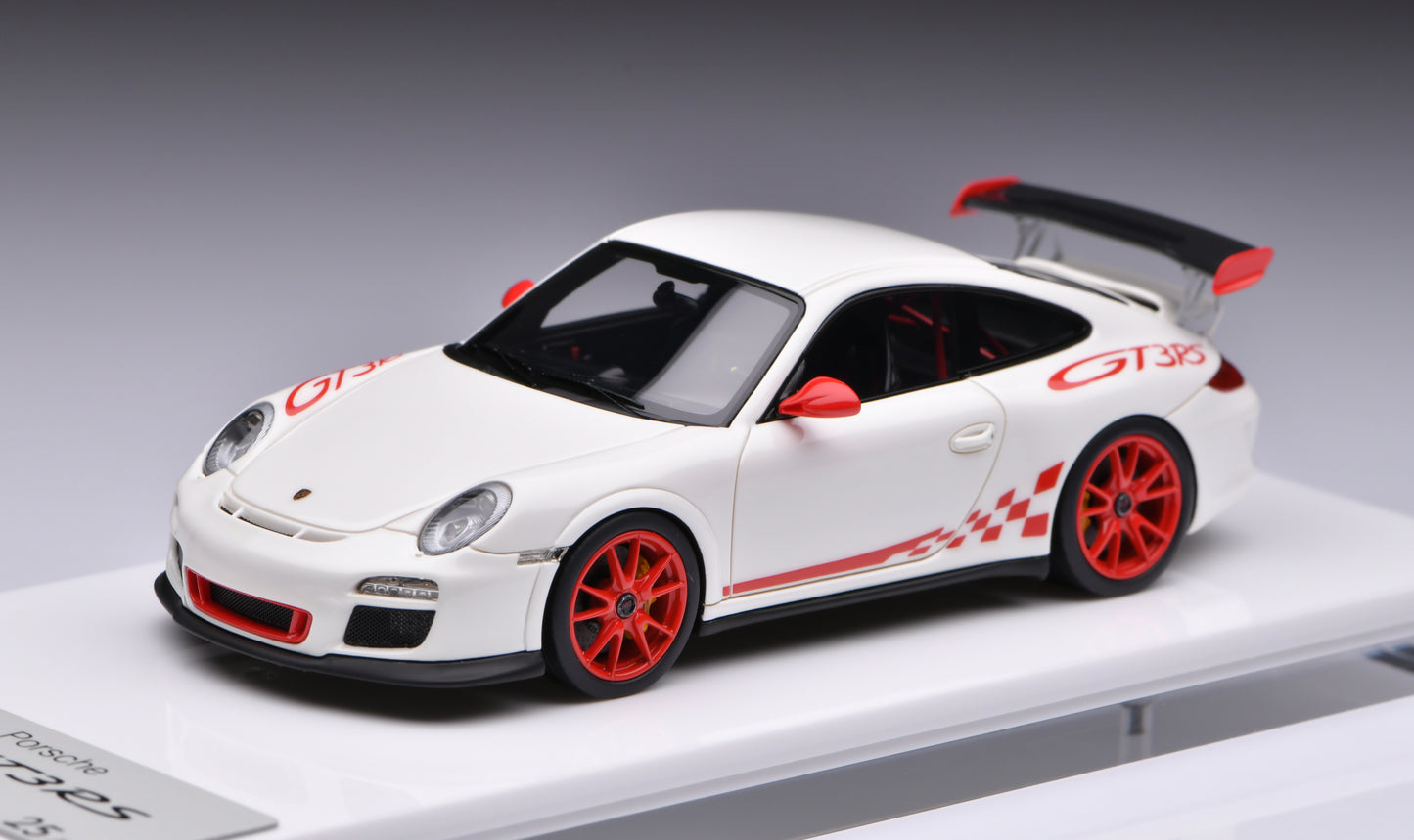 1:43 MakeUp Porsche 911 (997.2) GT3RS White/Red Stripe EM603B