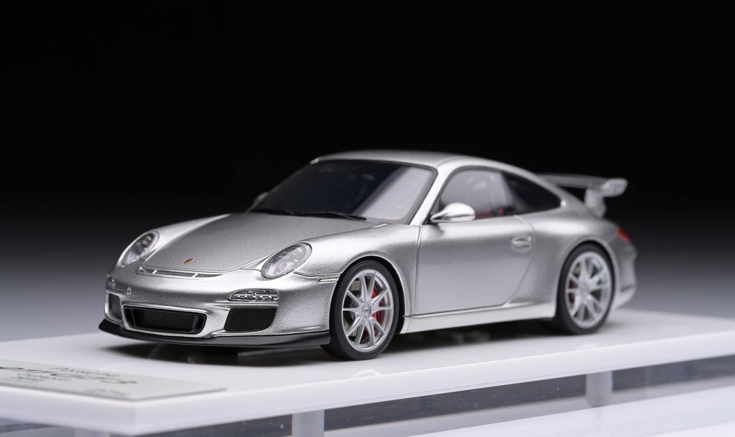 1:43 MakeUp Porsche 911(997.2)GT3 Clubsport Silver EM721E