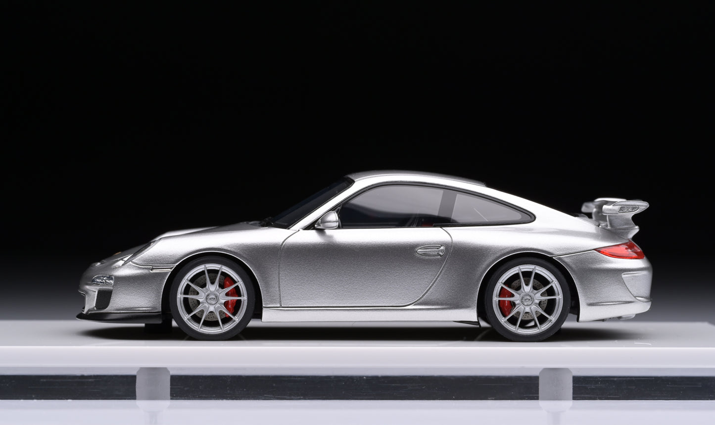 1:43 MakeUp Porsche 911(997.2)GT3 Clubsport Silver EM721E