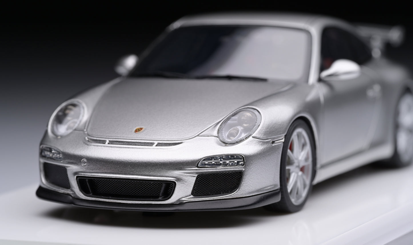 1:43 MakeUp Porsche 911(997.2)GT3 Clubsport Silver EM721E