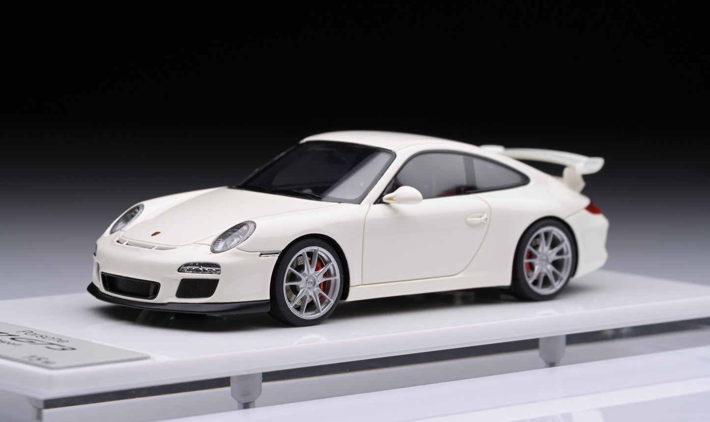 1:43 MakeUp Porsche 911(997.2)GT3 Clubsport S Carrera White EM721B