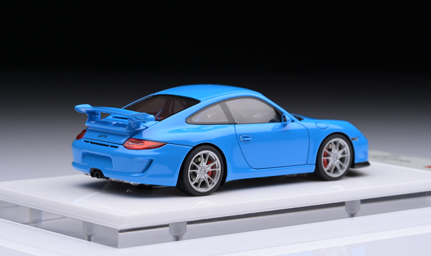 1:43 MakeUp Porsche 911(997.2)GT3 Clubsport Riviera Blue EM721A