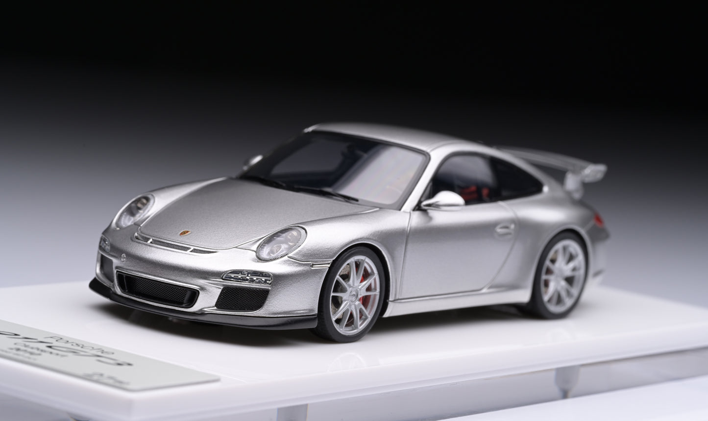 1:43 MakeUp Porsche 911(997.2)GT3 Clubsport Silver EM721E