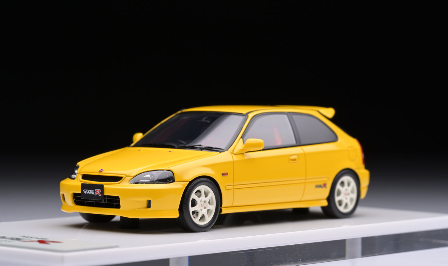 1:43 MakeUp Honda Civic Type-R(EK9) Sunlight Yellow EM481B