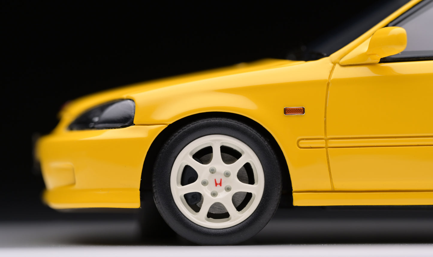 1:43 MakeUp Honda Civic Type-R(EK9) Sunlight Yellow EM481B