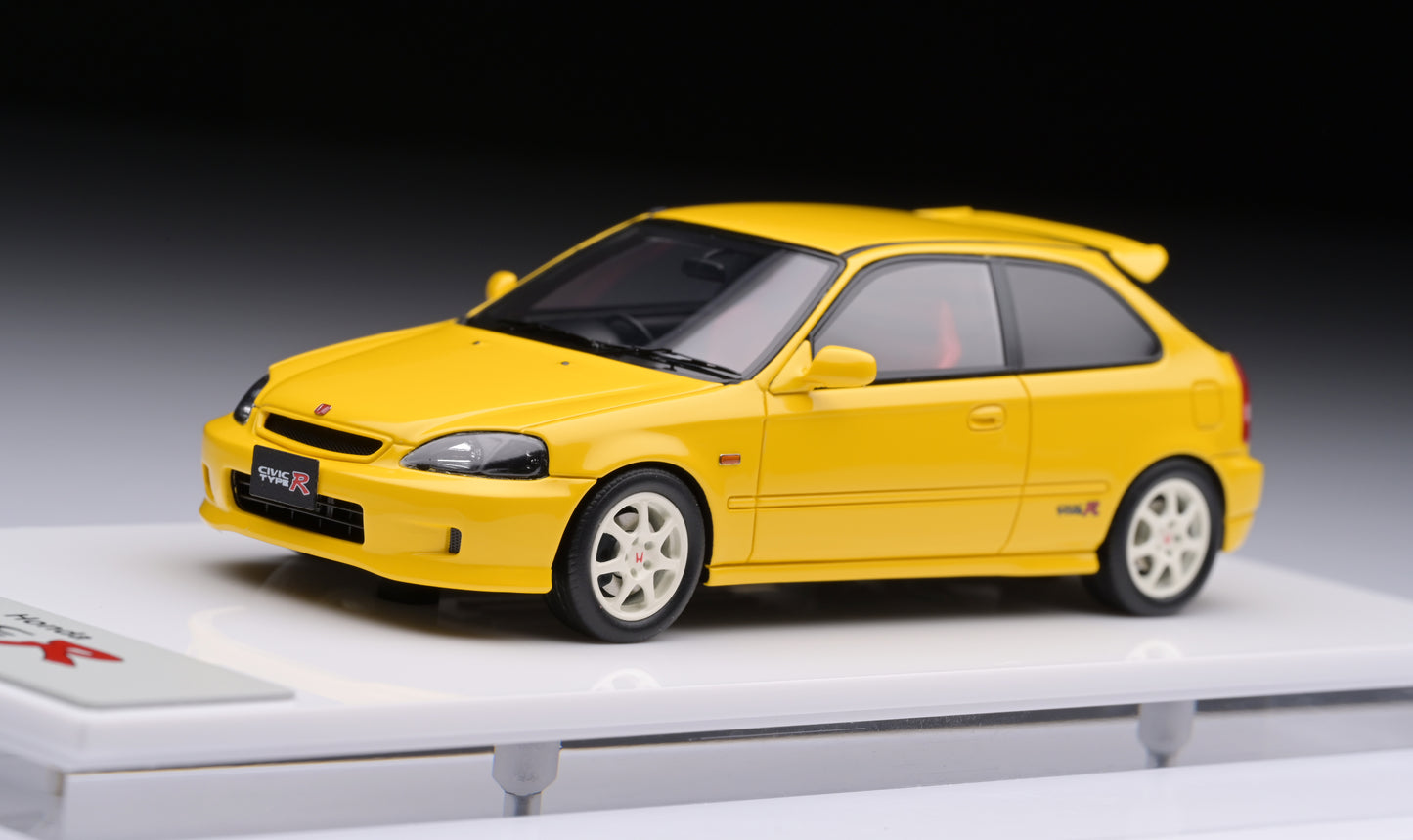 1:43 MakeUp Honda Civic Type-R(EK9) Sunlight Yellow EM481B