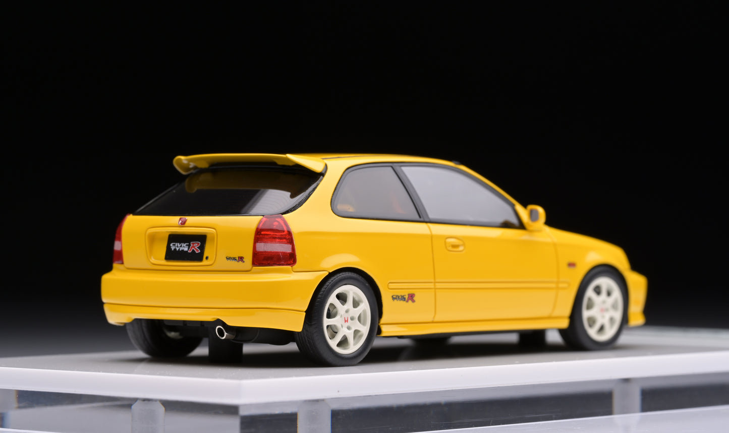 1:43 MakeUp Honda Civic Type-R(EK9) Sunlight Yellow EM481B