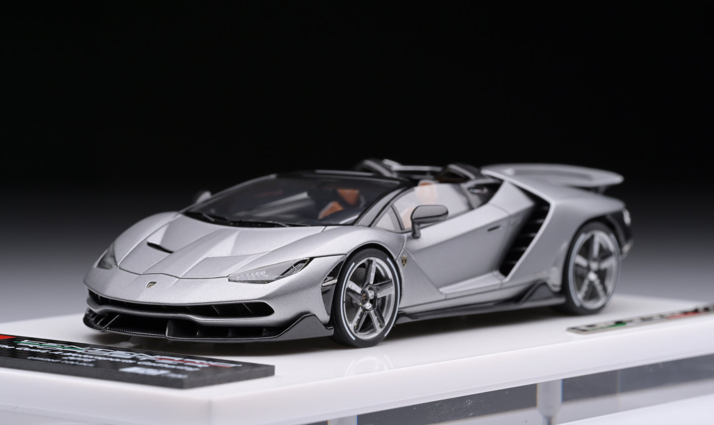 1:43 MakeUp Lamborghini Centenario Roadster(wing up)EM783A
