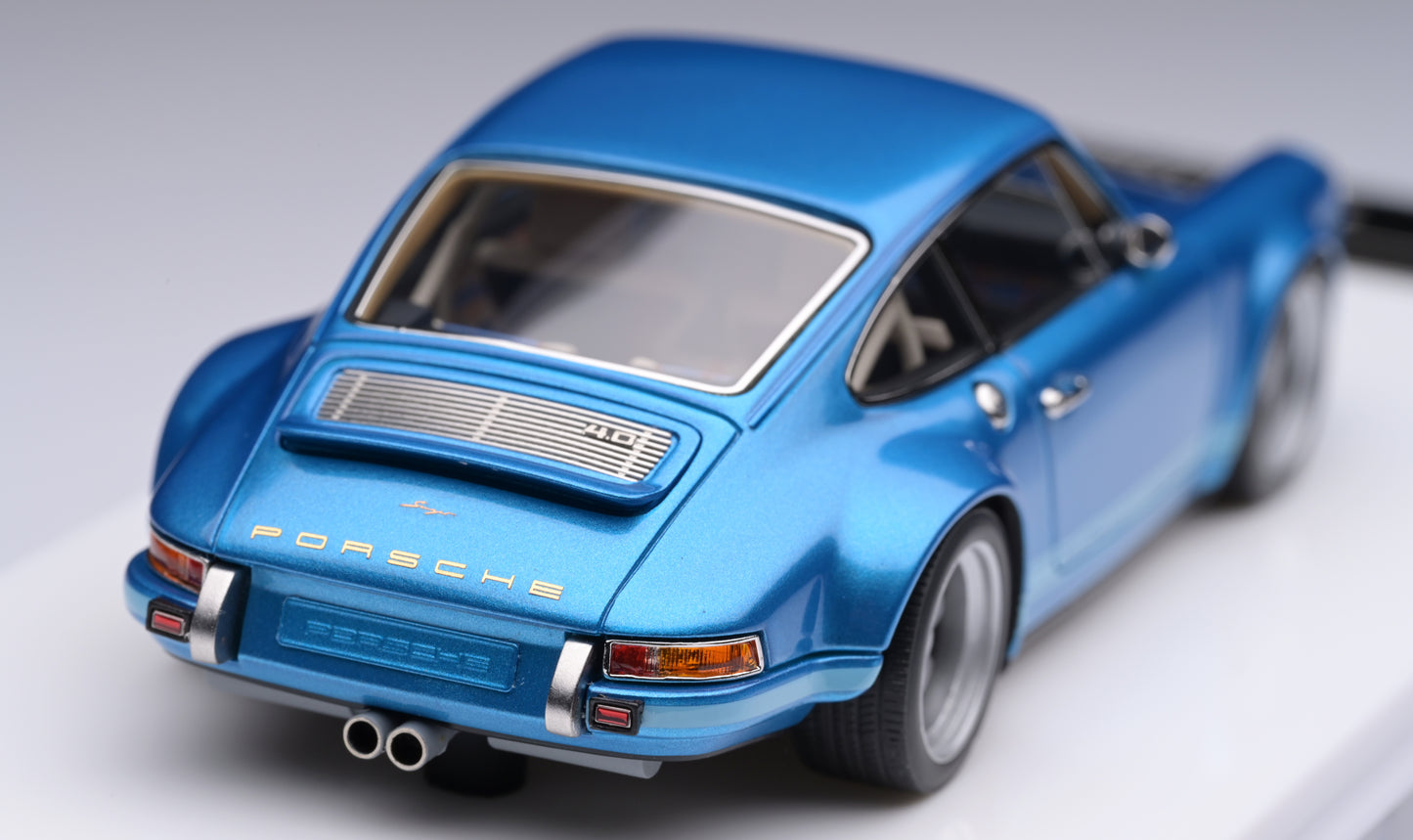 1:43 MakeUp Porsche Singer(964) Light Blue Metallic VM111V