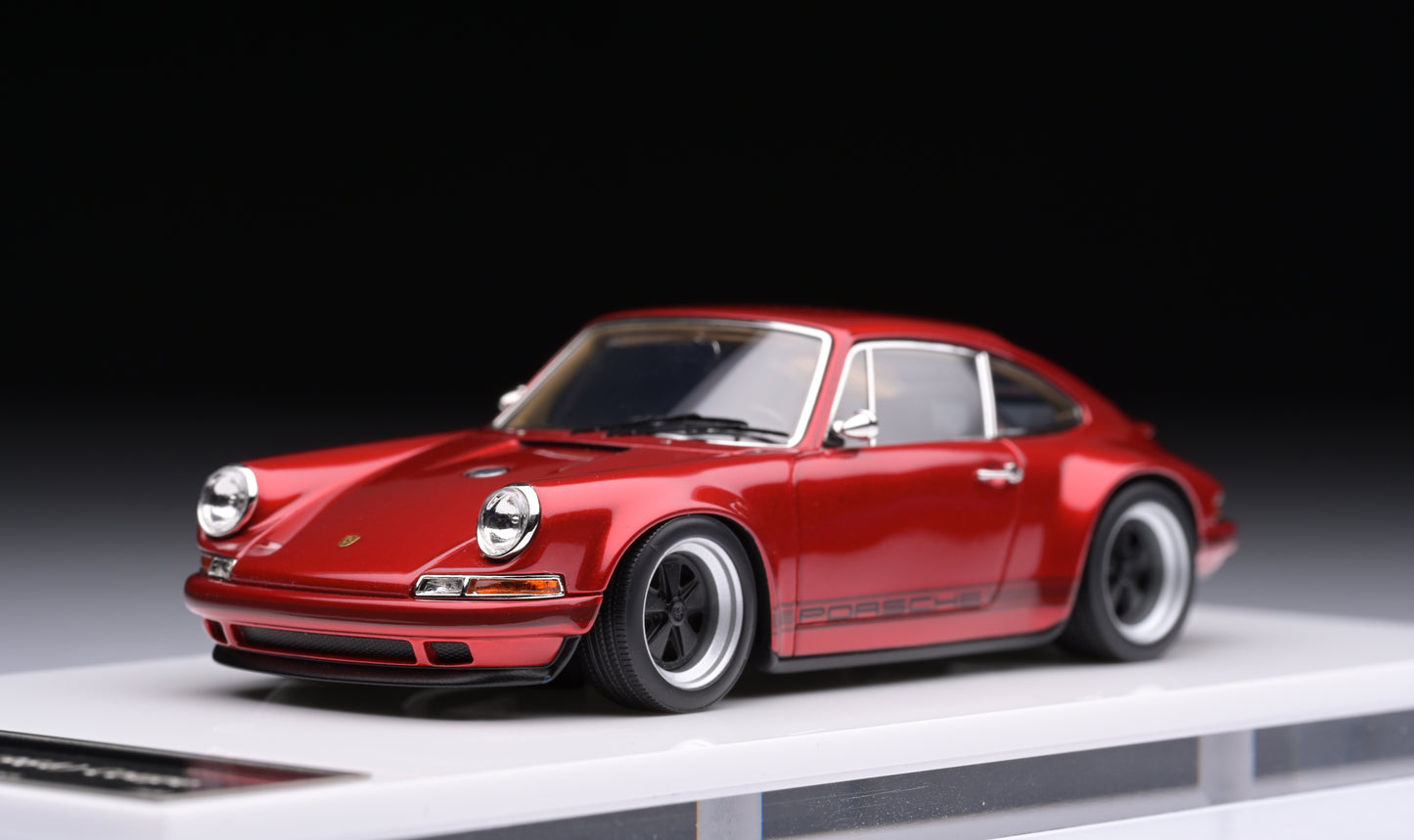 1:43 MakeUp Porsche Singer(964)Dark Candy Red VM111W