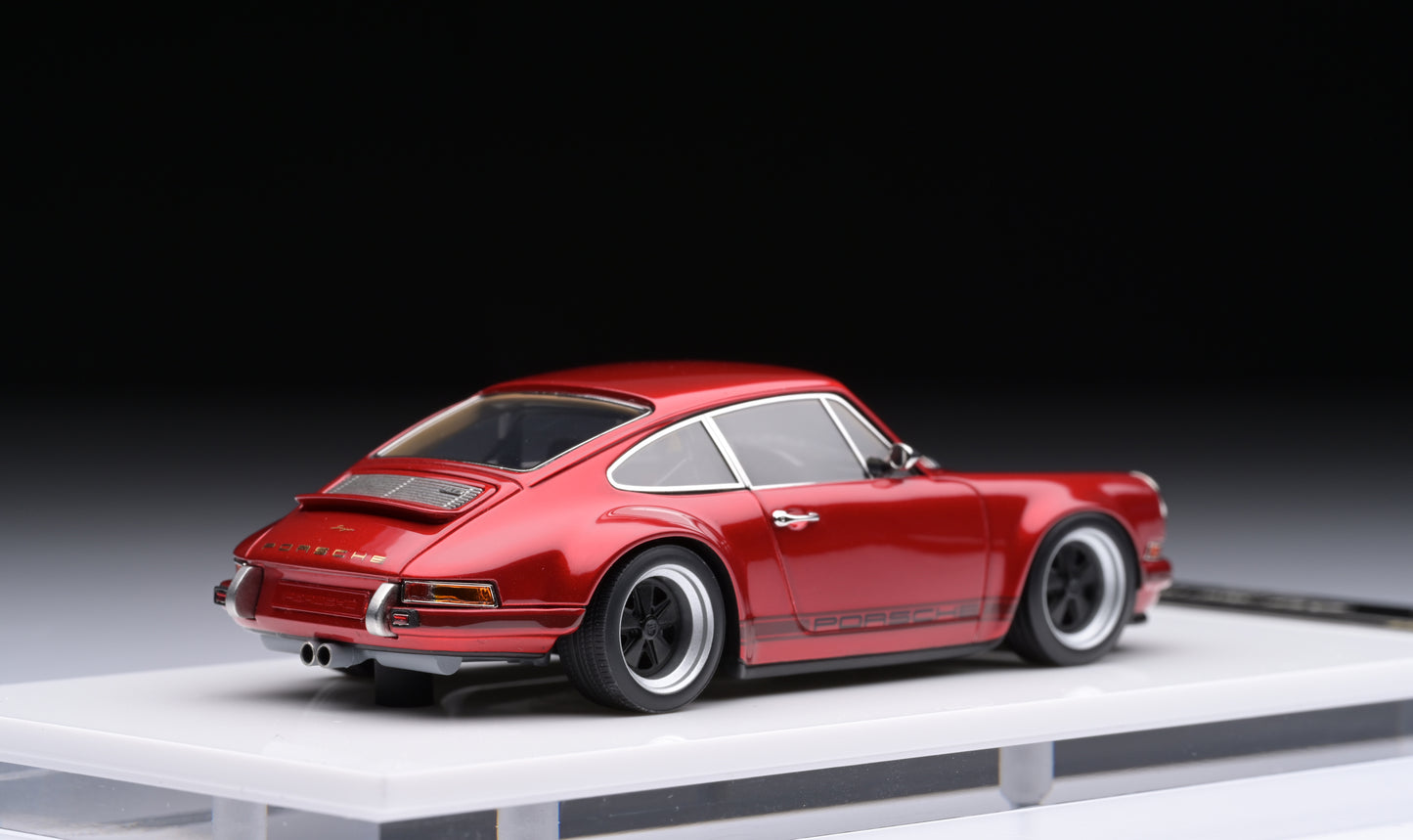 1:43 MakeUp Porsche Singer(964)Dark Candy Red VM111W