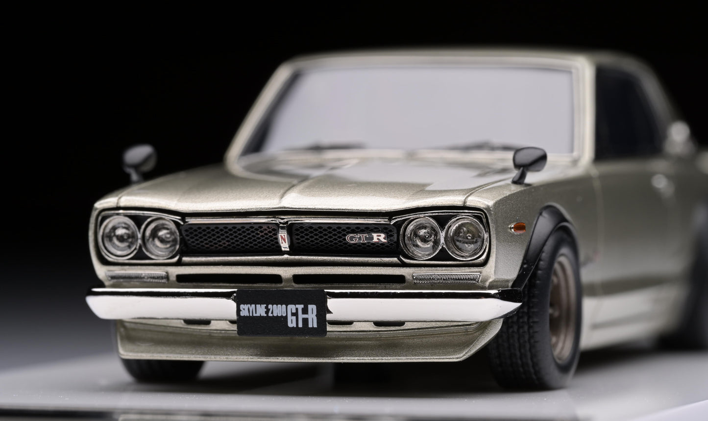 1:43 MakeUp Nissan Skyline 2000 GT-R KPGC10 RS watanabe 8 spoke VM273A