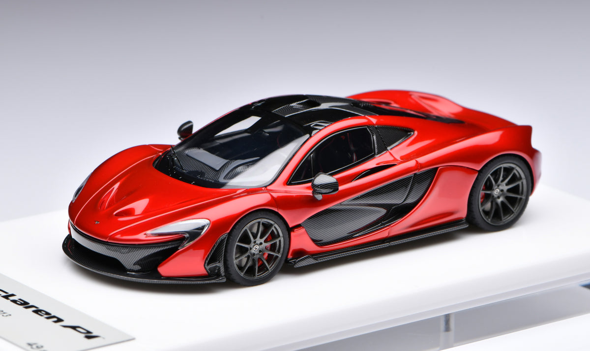 1:43 MakeUp McLaren P1 2013 Volcano Red EM741B