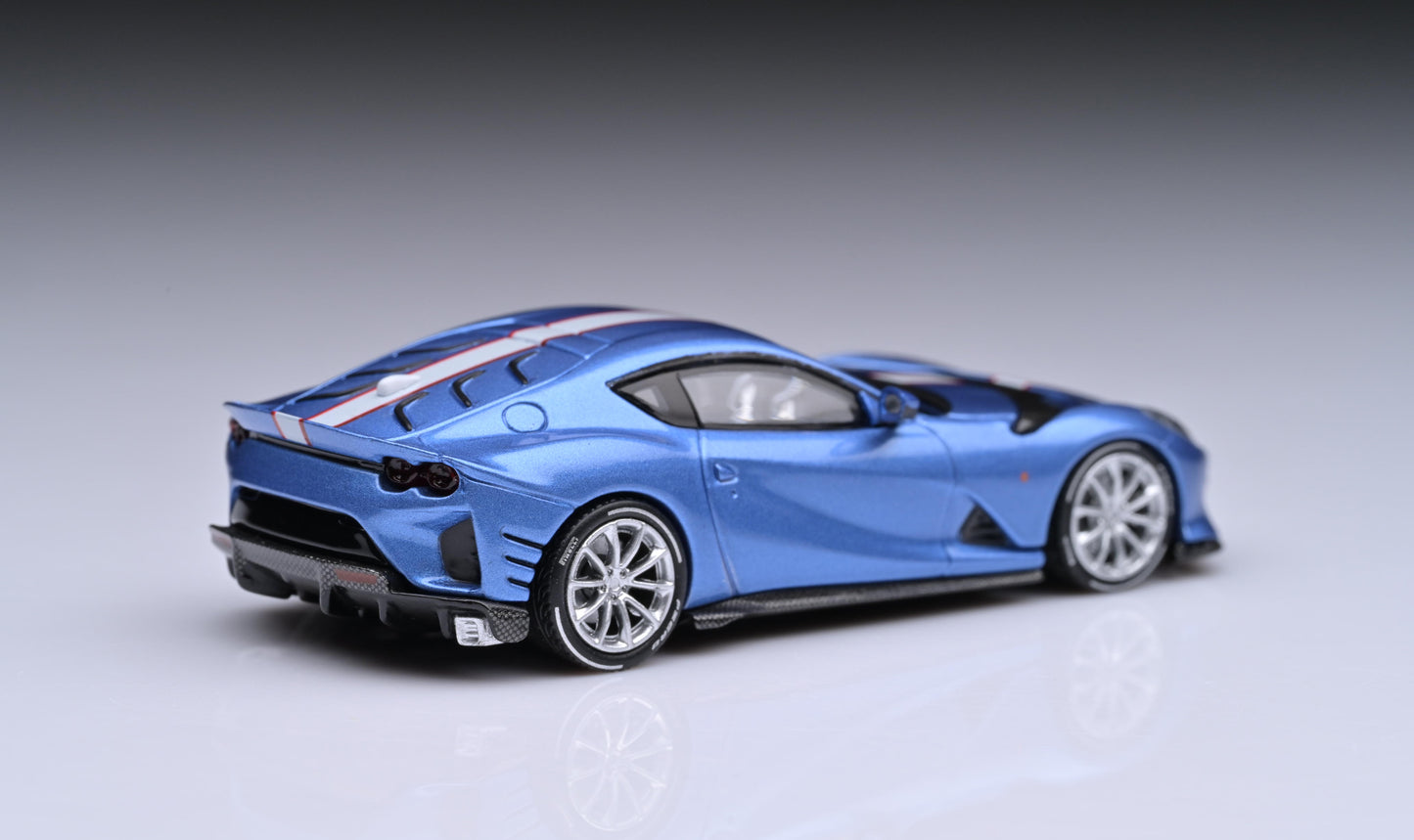 1:64 Fuelme Ferrari 812 Competizione BLU GENZIANA
