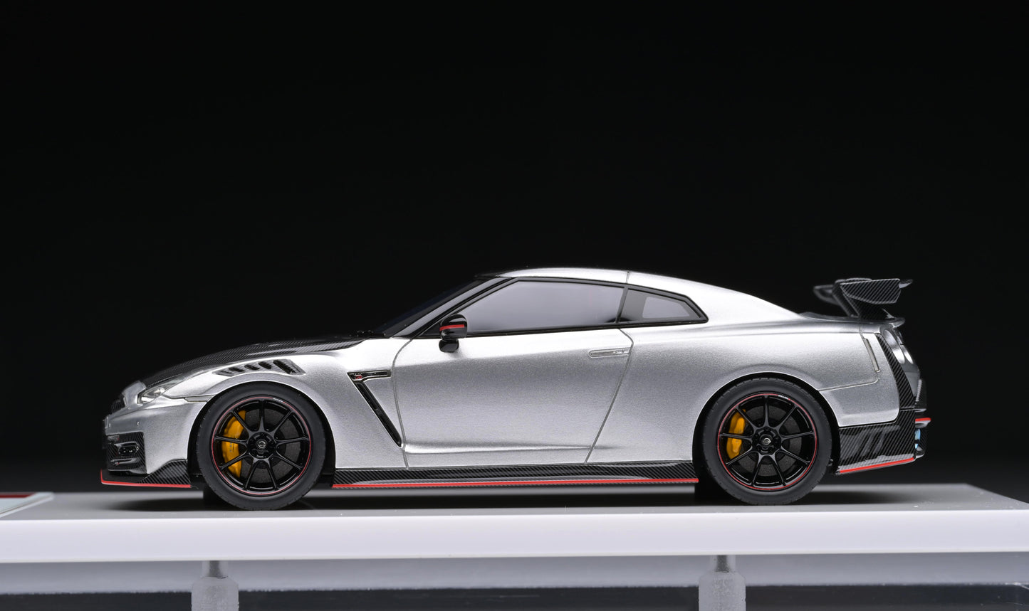 1:43 MakeUp Nissan NISMO GT-R R35 Special edition Ultimte Metal Silver EM709C