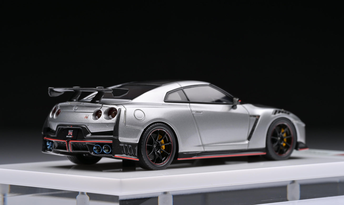 1:43 MakeUp Nissan NISMO GT-R R35 Special edition Ultimte Metal Silver EM709C