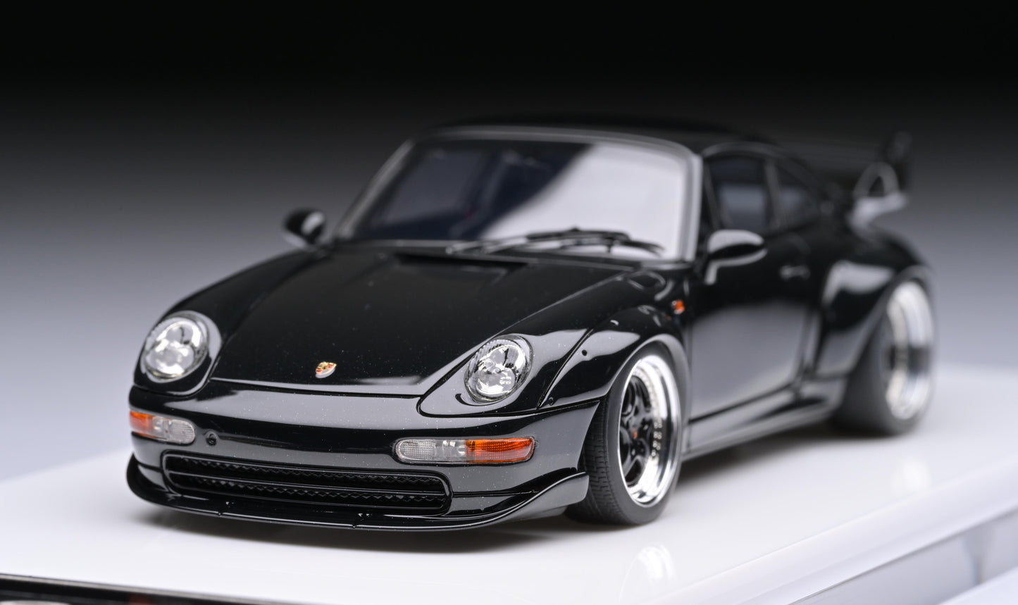 1:43 MakeUp Porsche 911 993 GT2 Street Black Metallic VM114J