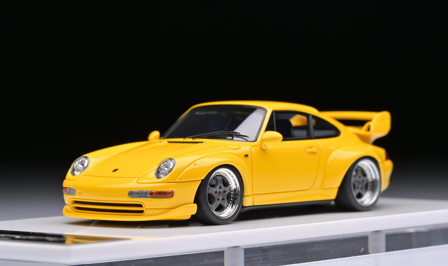 1:43 MakeUp Porsche 911 993 GT2 Street Speed yellow VM114B