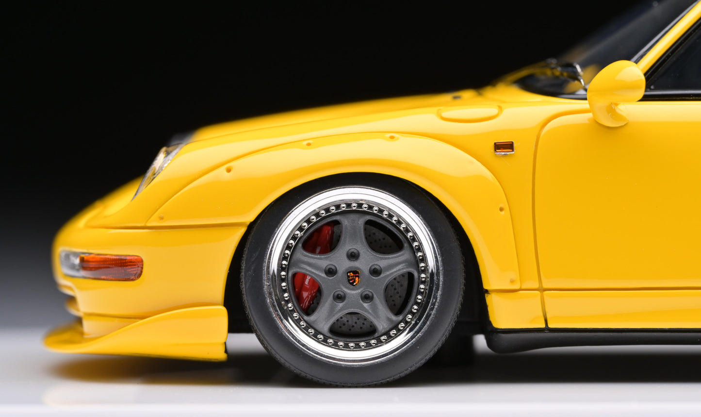 1:43 MakeUp Porsche 911 993 GT2 Street Speed yellow VM114B