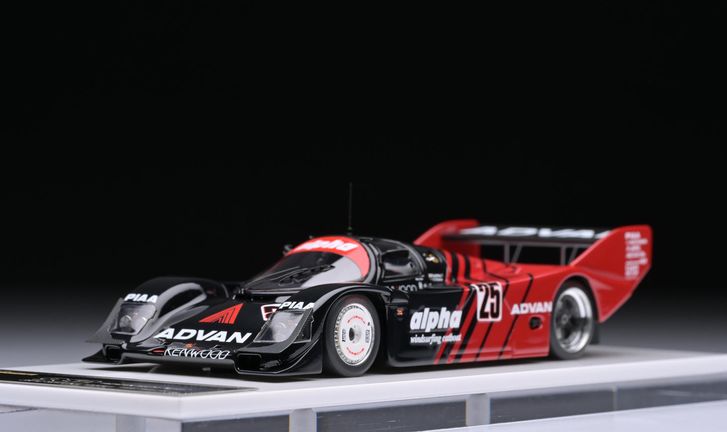 1:43 MakeUp Porsche 962C"ADVAN Alpha "JSPC SUZUKA 1000KM Winner VM320