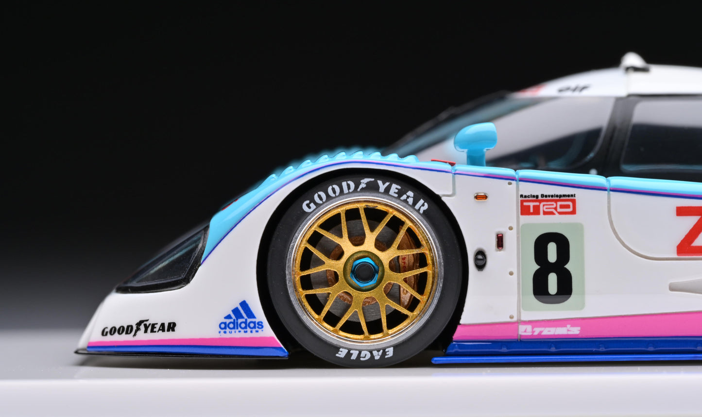 1:43 MakeUp Toyota TS010"Toyota Team Tom's-ZENT"Lemans 2h 1992 8th VM223B
