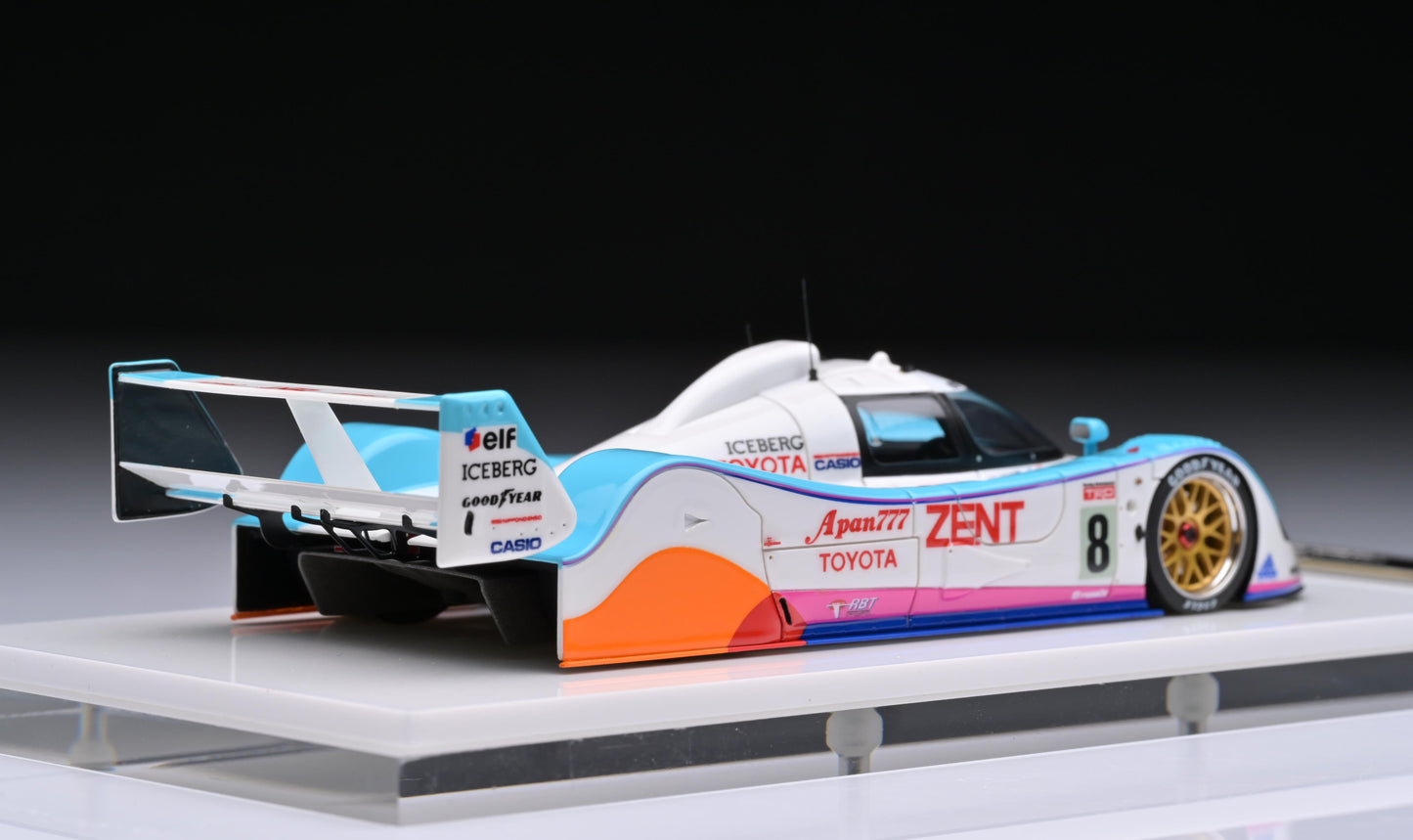 1:43 MakeUp Toyota TS010"Toyota Team Tom's-ZENT"Lemans 2h 1992 8th VM223B