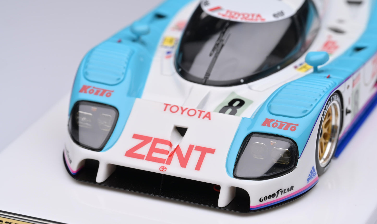 1:43 MakeUp Toyota TS010"Toyota Team Tom's-ZENT"Lemans 2h 1992 8th VM223B