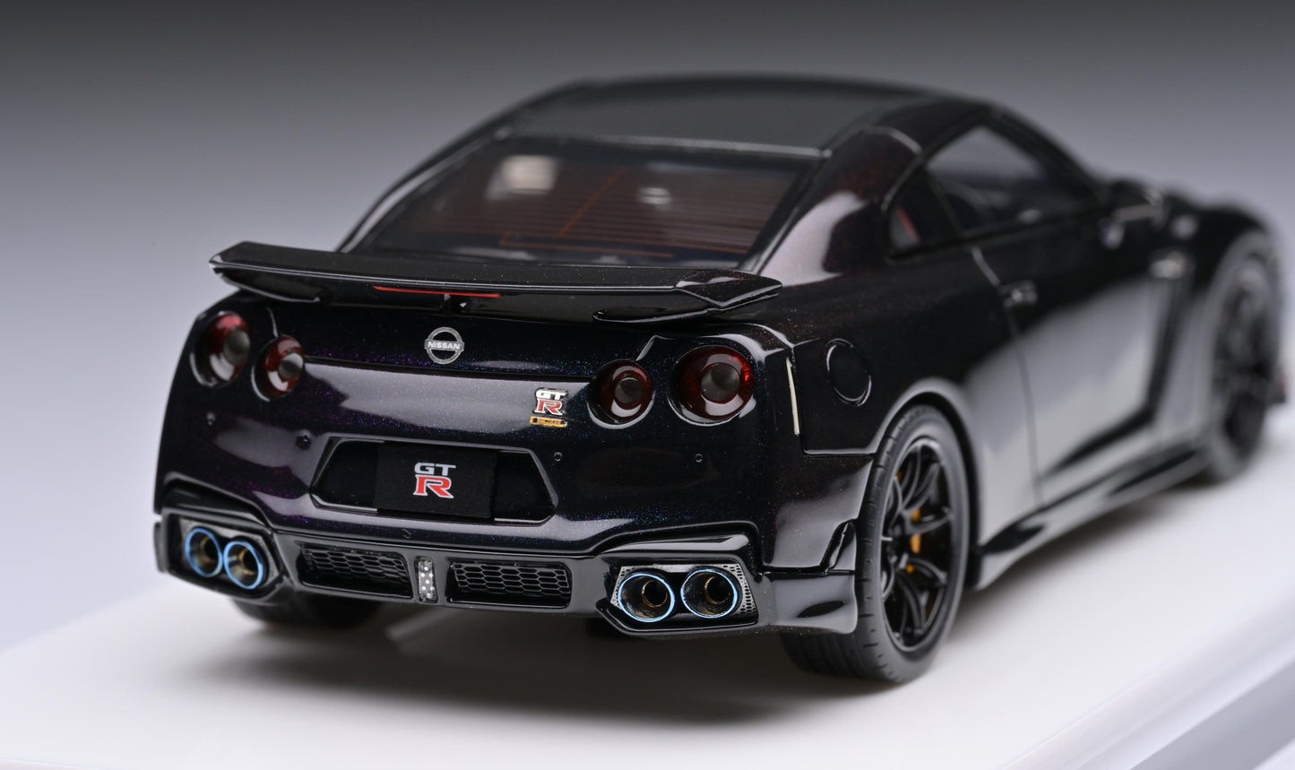 1:43 MakeUp Nissan GT-R Track edition by NISMO T-spec 2024 Midnight Purple EM696A
