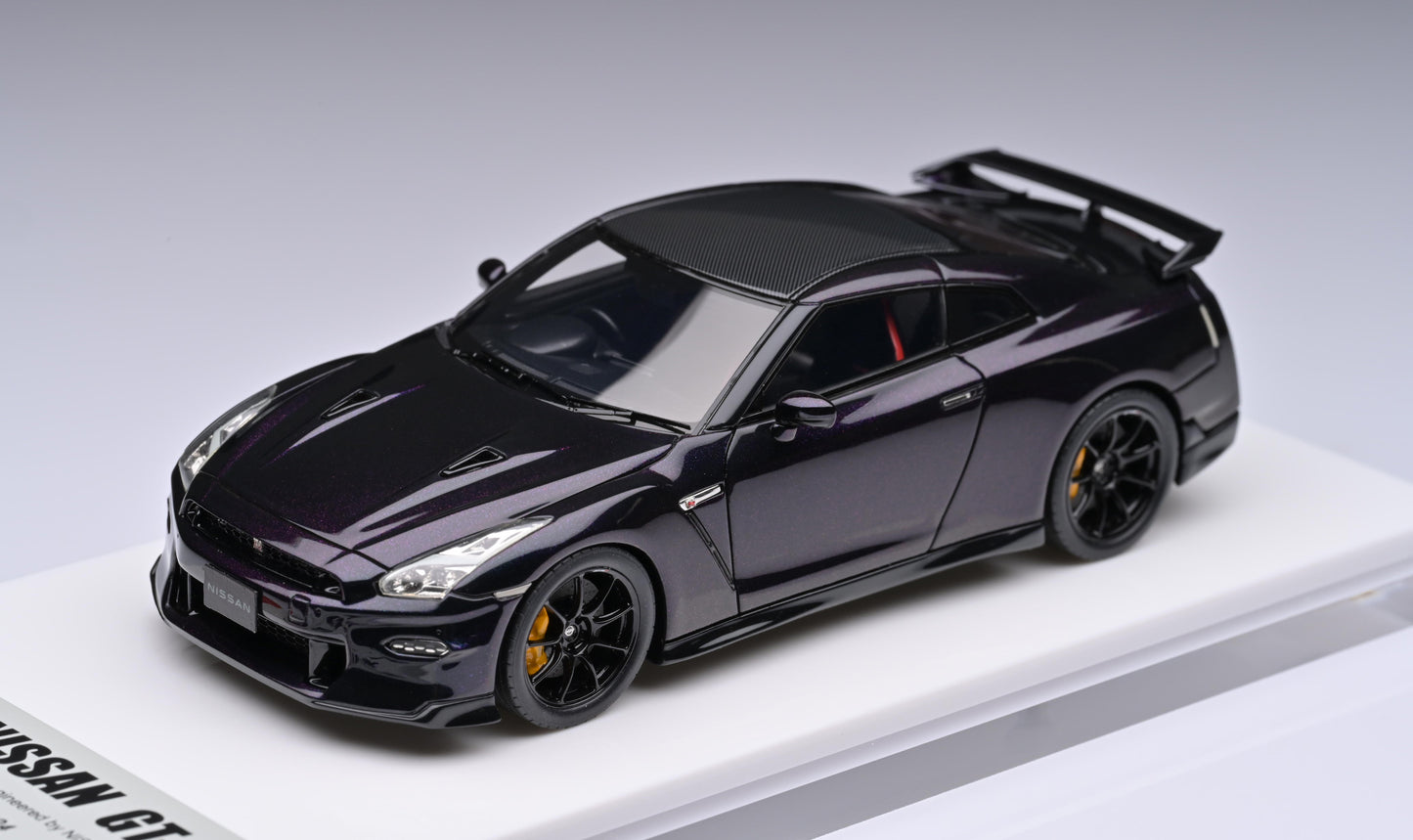 1:43 MakeUp Nissan GT-R Track edition by NISMO T-spec 2024 Midnight Purple EM696A