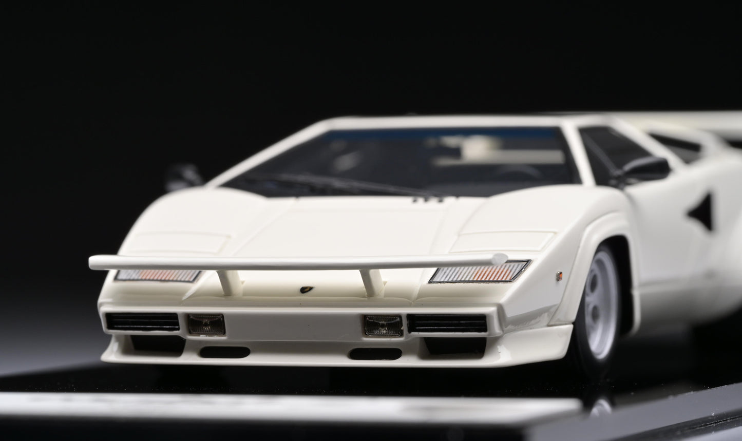 1:43 MakeUp Lamborghini Countach LP400S U.S.Modification 1981 White EM506B
