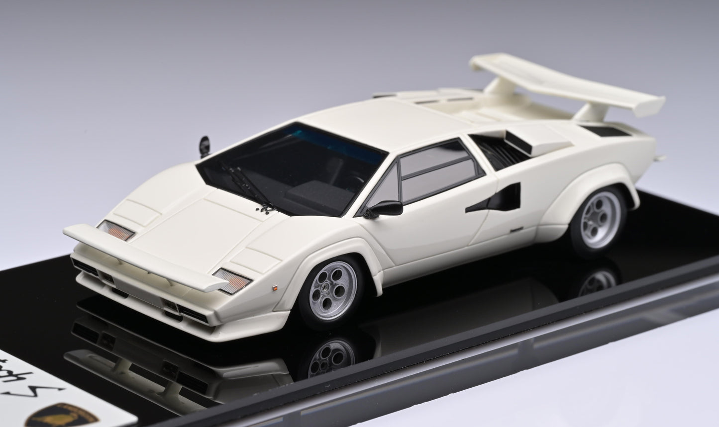 1:43 MakeUp Lamborghini Countach LP400S U.S.Modification 1981 White EM506B