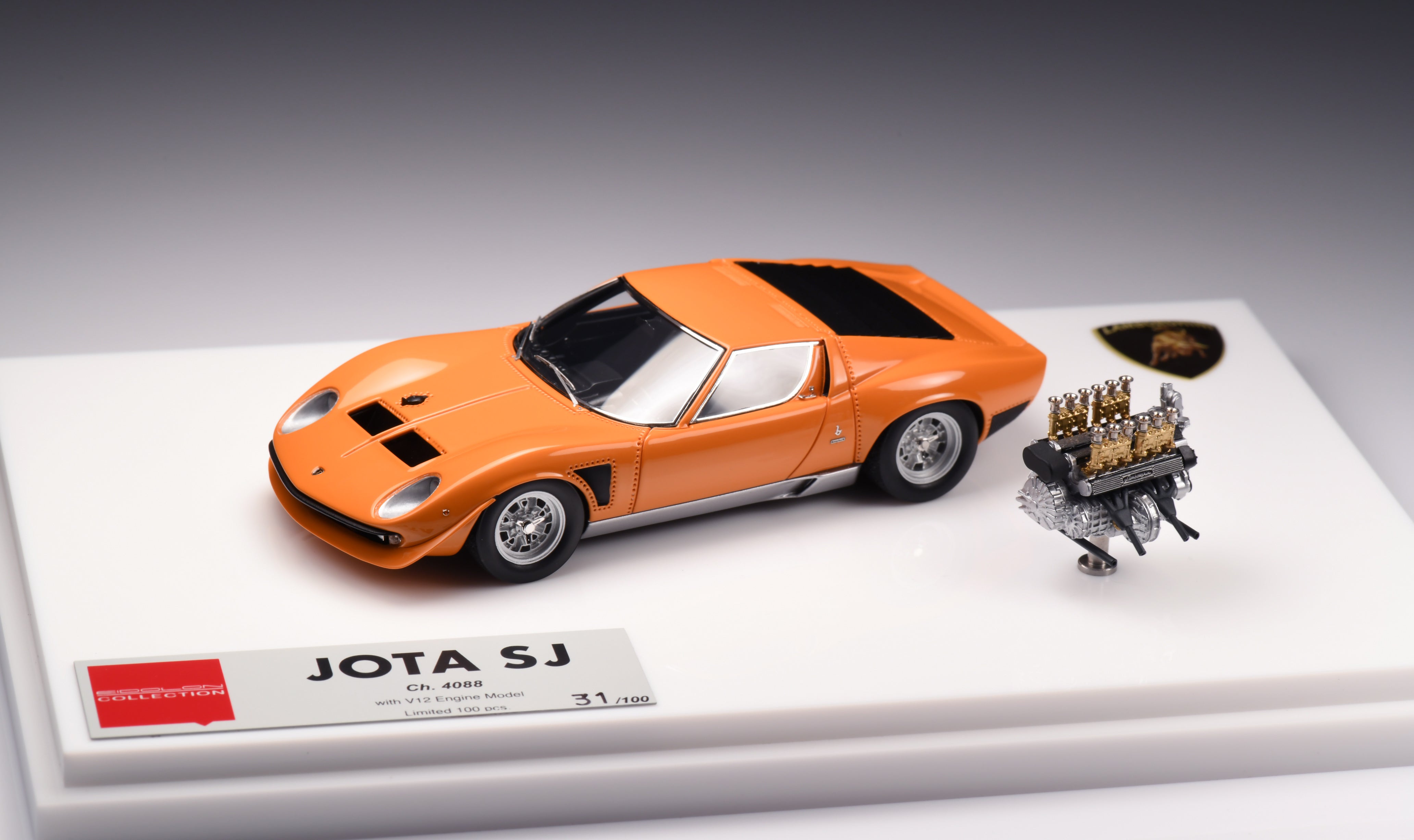 Lamborghini Miura Jota SVJ Italeri 3649 Lamborghini Miura Jota SVJ Italeri 3649