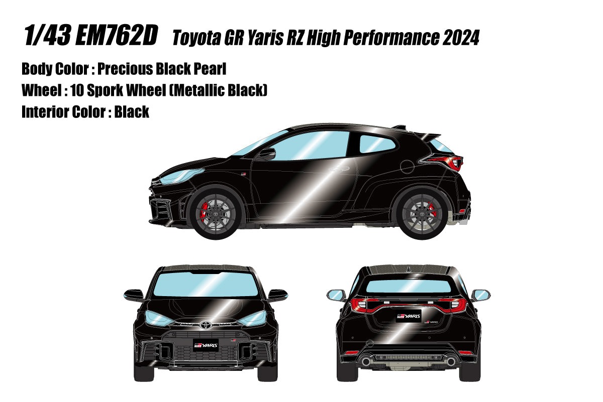 Pre-Order 1:43 Toyota GR Yaris RZ High Performance 2024 EM762