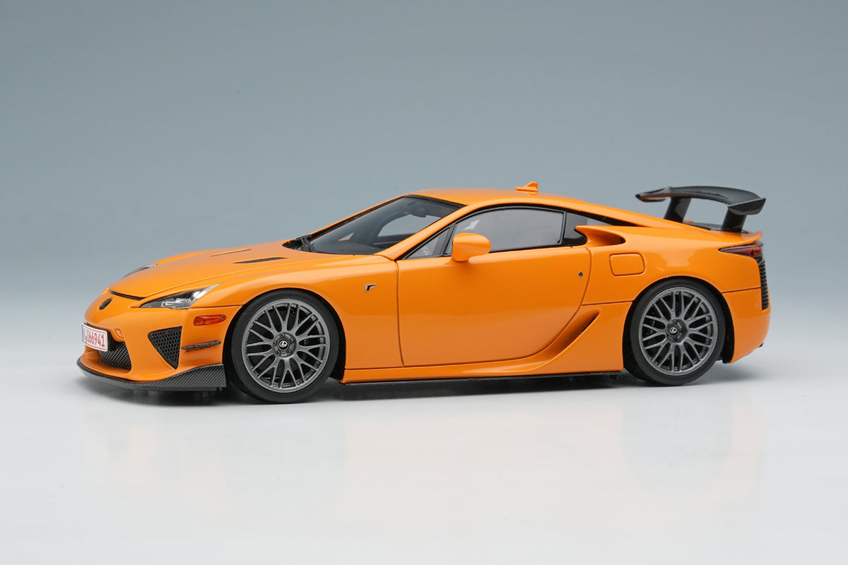 Pre-Order 1:43 MakeUp Lexus LFA Nurburgring Package "Nurburgring Fastest Lap 7:14:64" 2011 EM778