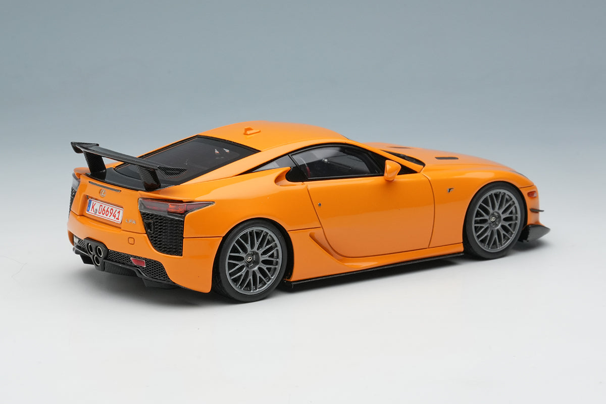 Pre-Order 1:43 MakeUp Lexus LFA Nurburgring Package "Nurburgring Fastest Lap 7:14:64" 2011 EM778