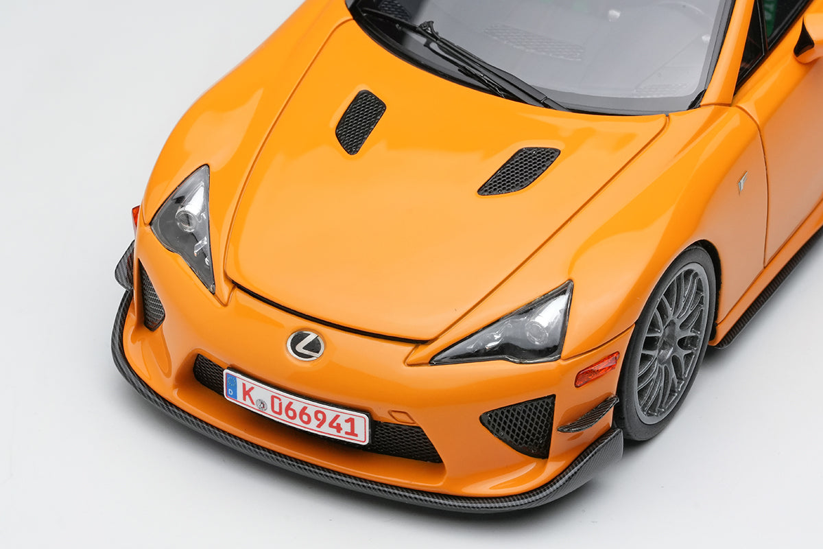 Pre-Order 1:43 MakeUp Lexus LFA Nurburgring Package "Nurburgring Fastest Lap 7:14:64" 2011 EM778