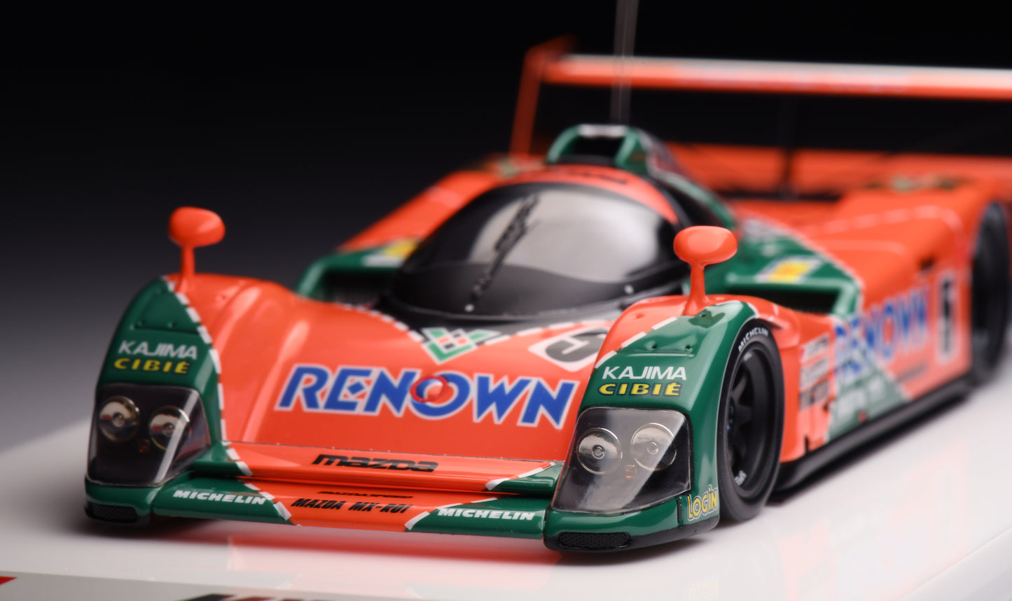 1:43 MakeUp Mazda MX-R01 "RENOWN" LeMans 1992 No.5 4e EM312