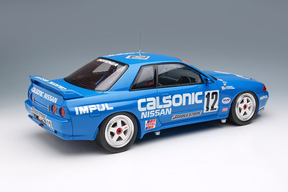 Pre-Order 1:18 MakeUp EML186 CALSONIC SKYLINE GT-R Gr.A Hi-land Gr.A 300km 1993 winner