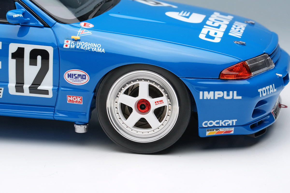 Pre-Order 1:18 MakeUp EML186 CALSONIC SKYLINE GT-R Gr.A Hi-land Gr.A 300km 1993 winner